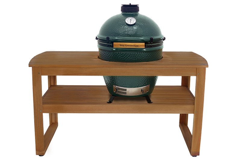 Big Green Egg Eucalyptus Wood Table Large