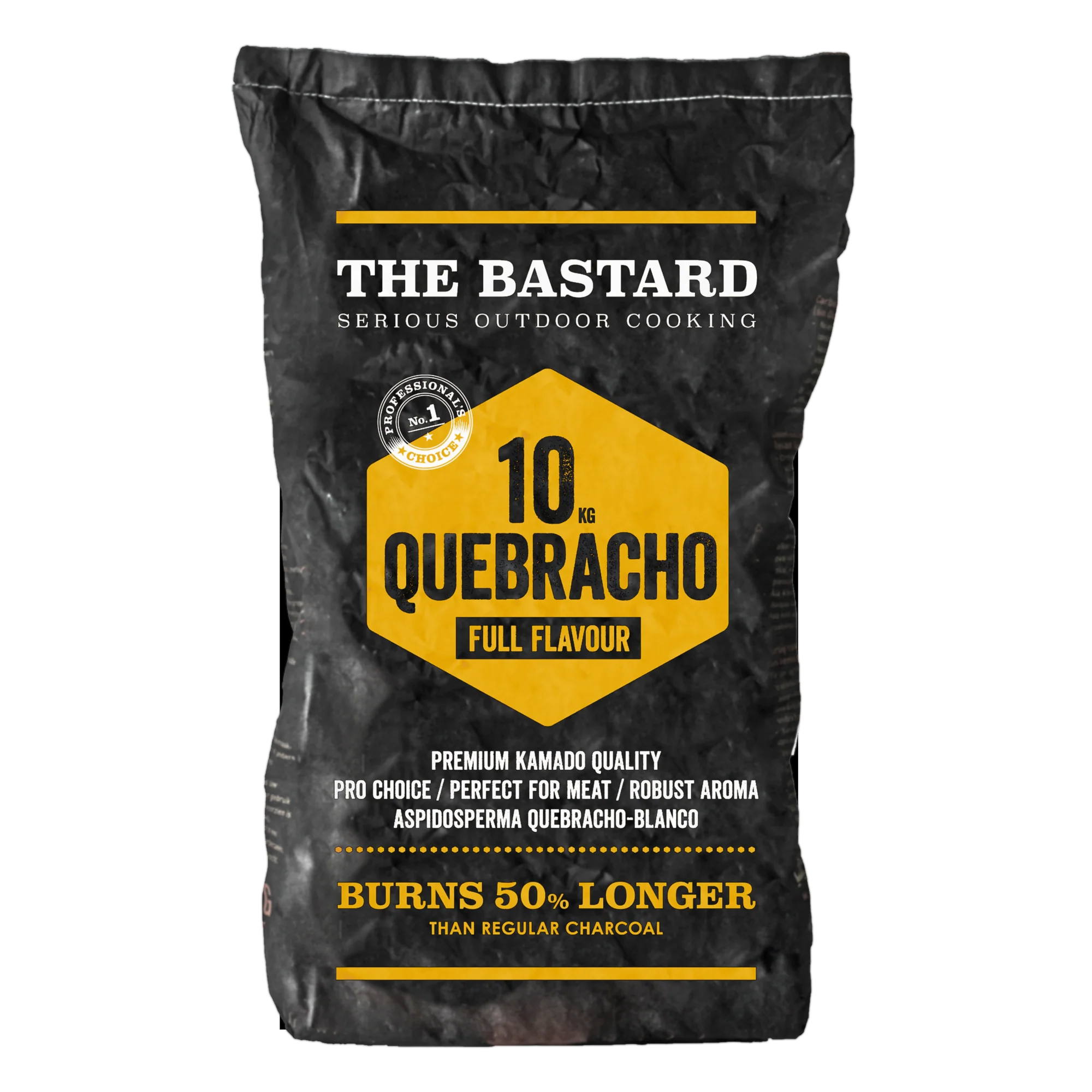 The Bastard Charcoal Paraguay White Quebracho 10 kg Charcoal Paraguay White Quebracho 10 kg