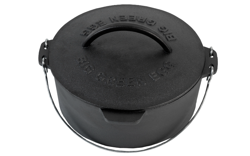 Big Green Egg Cast Iron Dutch Oven — 5.2 L / 37 cm