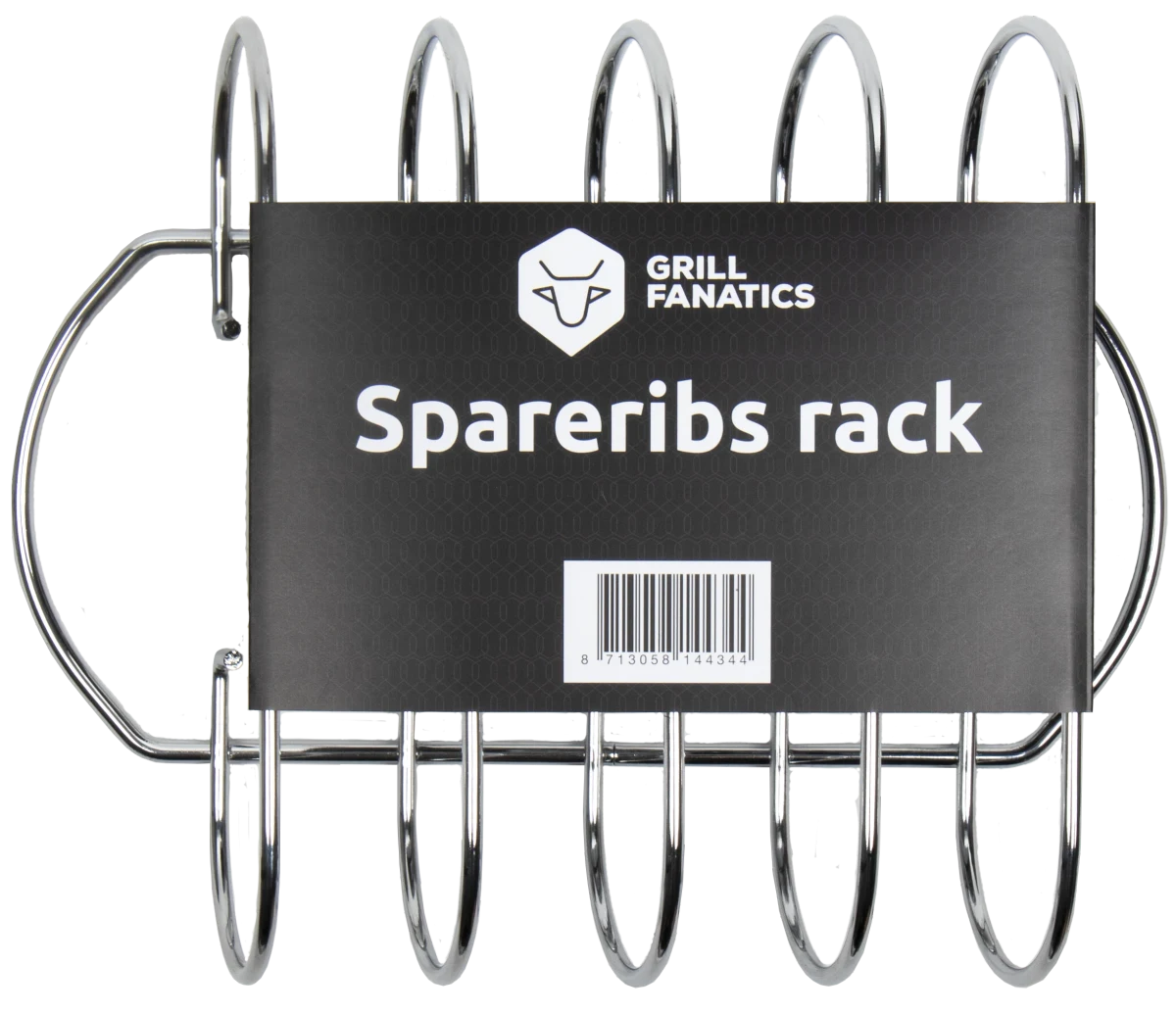 Grill Fanatics Stainless steel rib rack Stainless steel rib rack