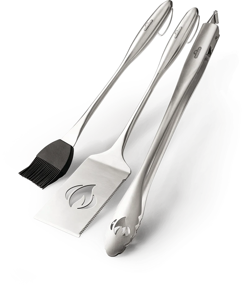 Napoleon Stainless Steel 3 Piece Toolset Stainless Steel 3 Piece Toolset