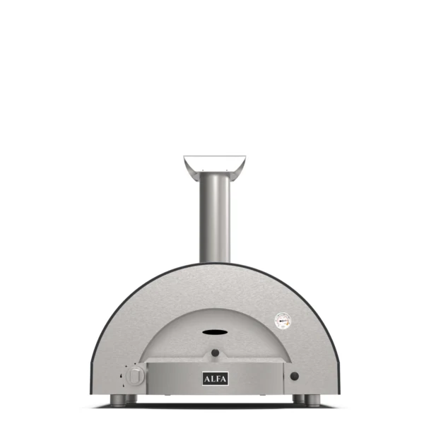 Alfa Forni Classico 2 Pizze Classico 2 Pizze — LPG / Silver Black — FXCL-2P-GGRA (EU)
