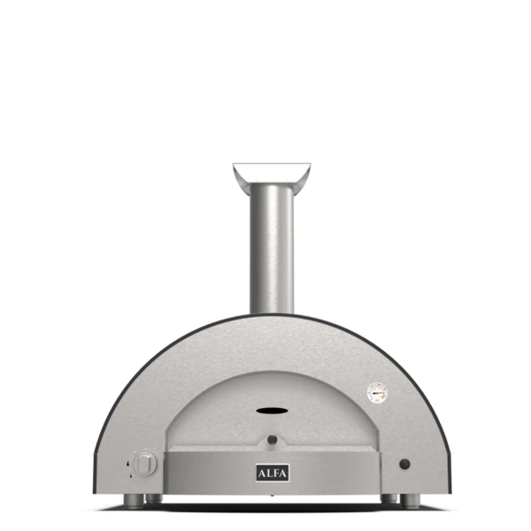 Alfa Forni Classico 4 Pizze Classico 4 Pizze — LPG / Silver Black — FXCL-4P-GGRA (EU)