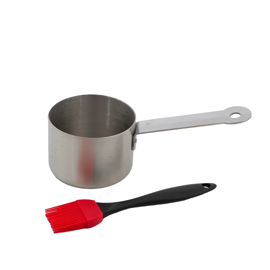 Barbecook Stainless steel saucepot with brush 23x7.5x10.5cm Stainless steel saucepot with brush 23x7.5x10.5cm — BC-ACC-7211 (EU)