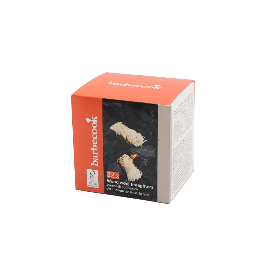 Barbecook Wood wool firelighters 32 pieces FSC® Wood wool firelighters 32 pieces FSC® (EU)