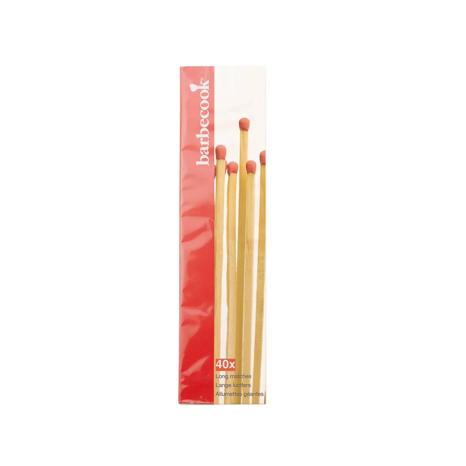Barbecook Set of 40 long matches 20cm FSC® Set of 40 long matches 20cm FSC® (EU)