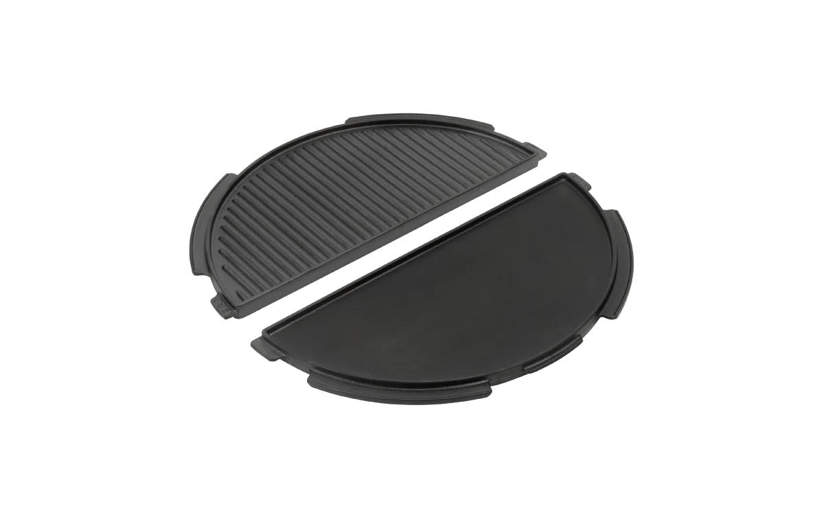 Big Green Egg Half Moon Cast Iron Plancha Griddle — 2XL / XLarge / Large