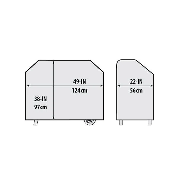 Broil King Grill cover — Crown Pellet 500 (DE)
