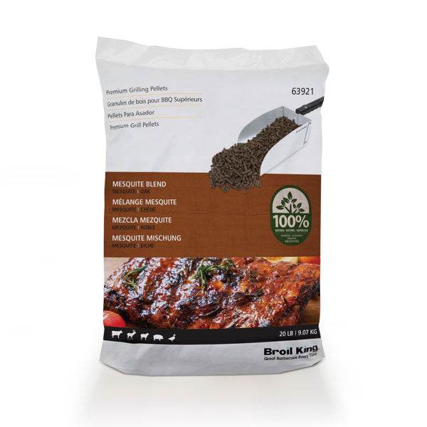 Broil King Mesquite Blend pellets — 9 kg Mesquite Blend pellets — 9 kg (DE)
