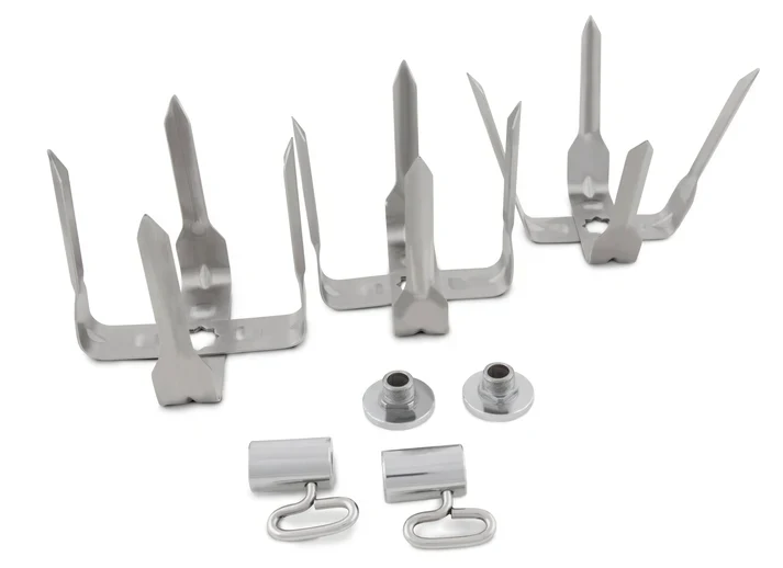 Broil King Deluxe stainless-steel rotisserie forks Deluxe stainless-steel rotisserie forks (DE)