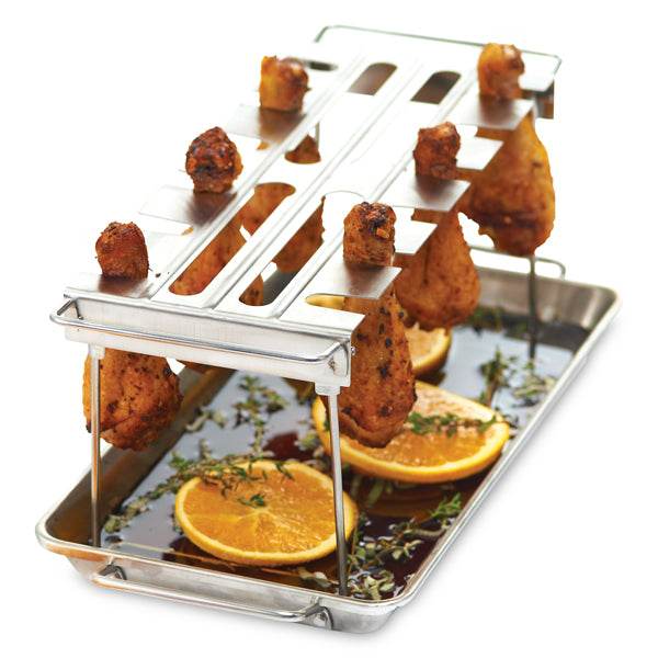 Broil King Chicken wing rack and tray Chicken wing rack and tray (DE)
