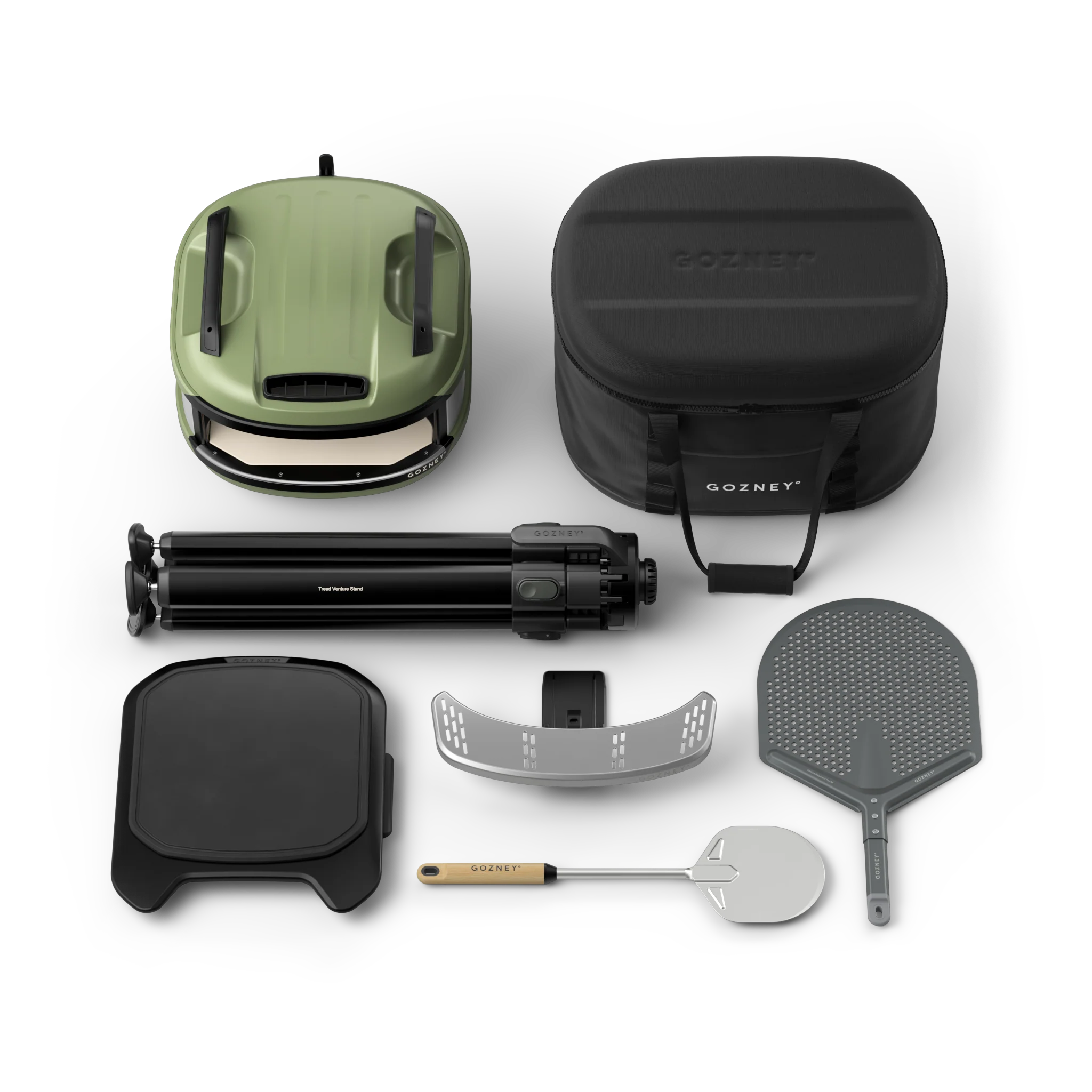 Gozney Tread Peak Bundle Tread Peak Bundle — Olive / AT/DE — GTPOLDE1225PK (EU)