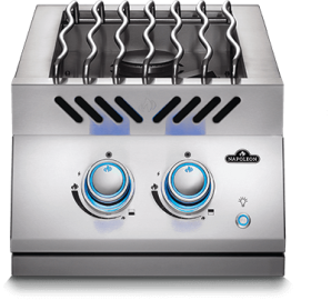 Napoleon Built-in 700 Series Inline Dual Range Top Burner with Stainless Steel Cover — BIB12RTPSS-CE (FR)