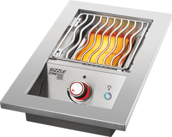Napoleon Built-in 700 Series Single Infrared Burner with Stainless Steel Cover — BIB10IRPSS-CE (FR)