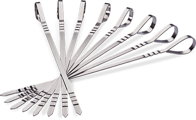 Napoleon Eight Stainless Steel Multifunctional Skewers Eight Stainless Steel Multifunctional Skewers — 70015 (FR)