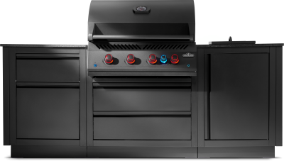 Napoleon OASIS 106 Outdoor Kitchen, Built-in 700 Series 32 Built-in 700 Series 32 OASIS 106 Outdoor Kitchen, Built-in 700 Series 32 Built-in 700 Series 32 — ODK106-BIG32RBPMK-1-FR (FR)
