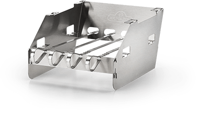 Napoleon Side Burner Windshield - Small with Skewer Rack Side Burner Windshield - Small with Skewer Rack — 71302 (FR)