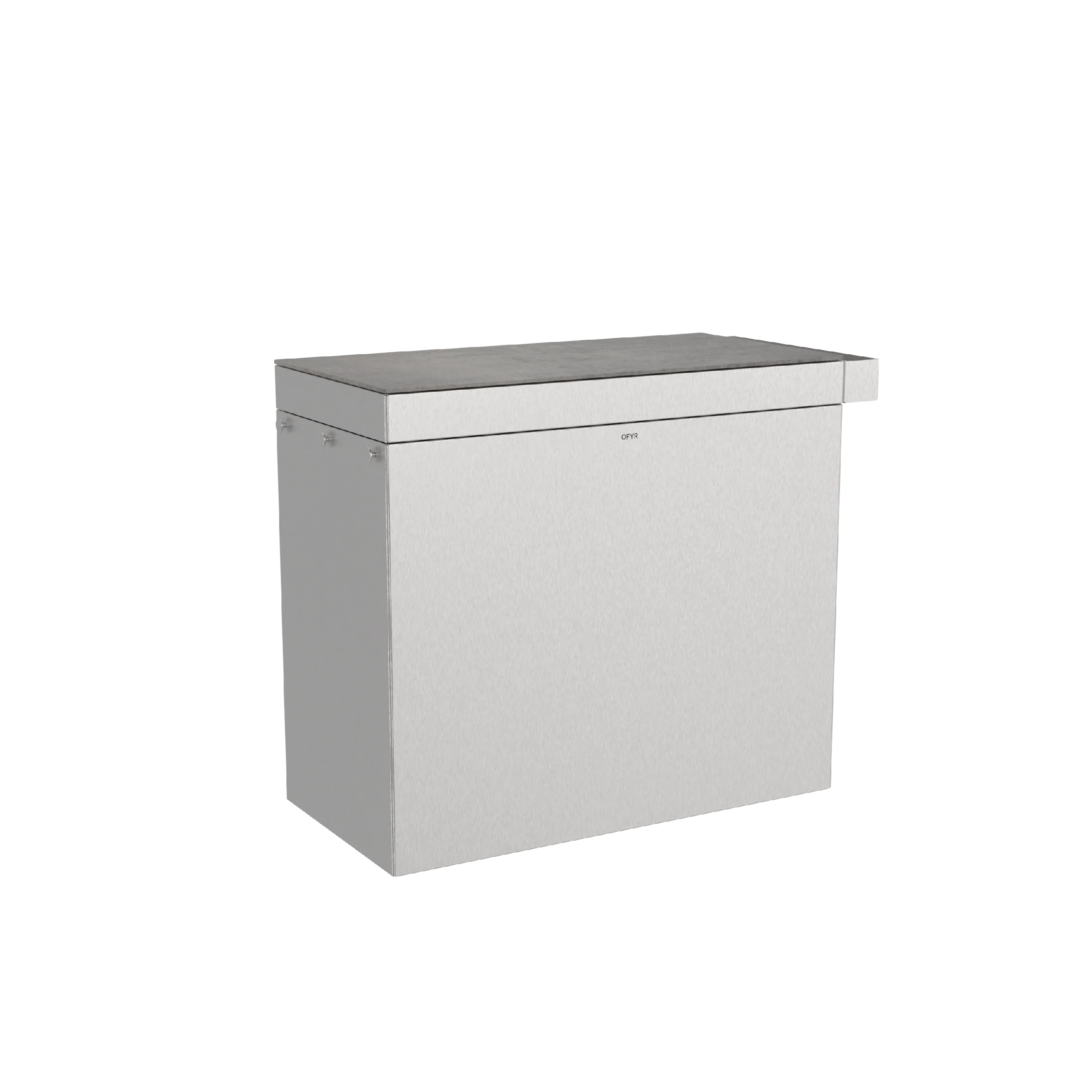 OFYR Signature Mise en Place 100 Signature Mise en Place 100 — Brushed Steel / Terra / Dekton — OSM1BST (EU)