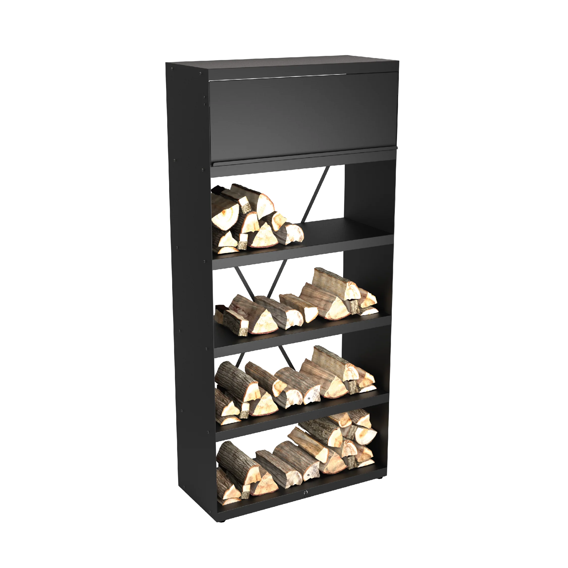 OFYR Wood storage cabinet Wood storage cabinet — 100 / Black — WSB-100 (EU)