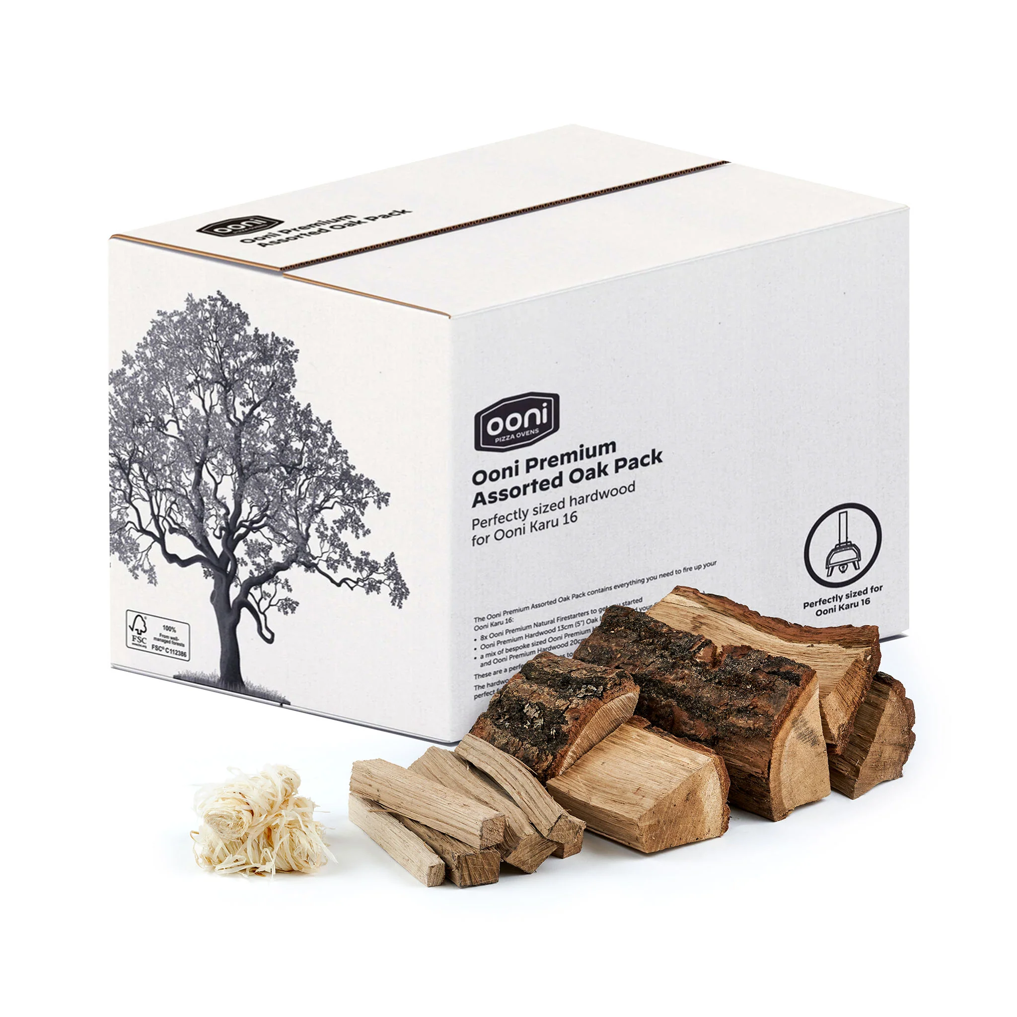 Ooni Ooni Premium Assorted Oak Pack for Ooni Karu 16 and Ooni Karu 2 Pro Ooni Premium Assorted Oak Pack for Ooni Karu 16 and Ooni Karu 2 Pro (EU)