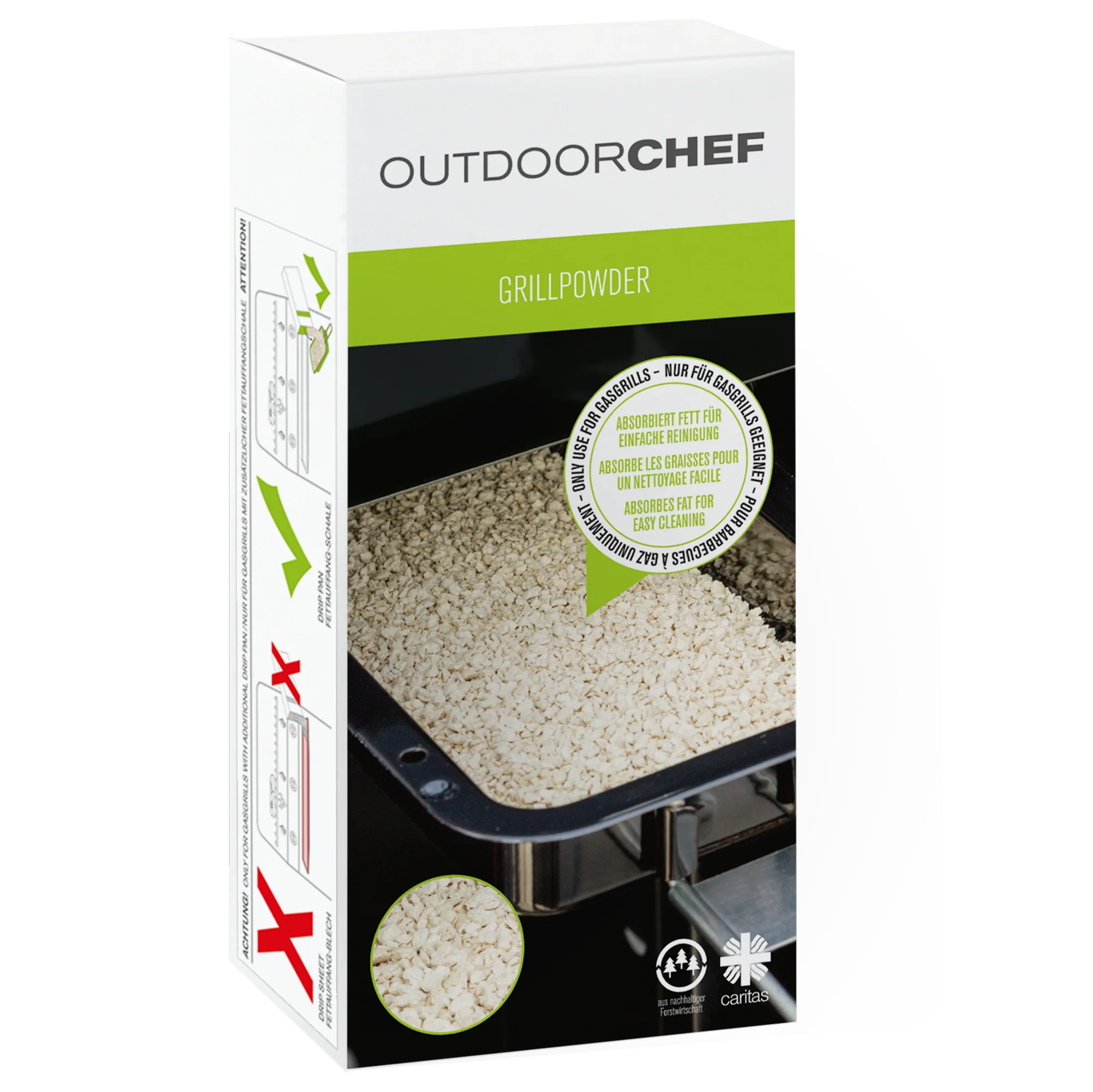 Outdoorchef Grill Powder grease absorbent Grill Powder grease absorbent (FR)