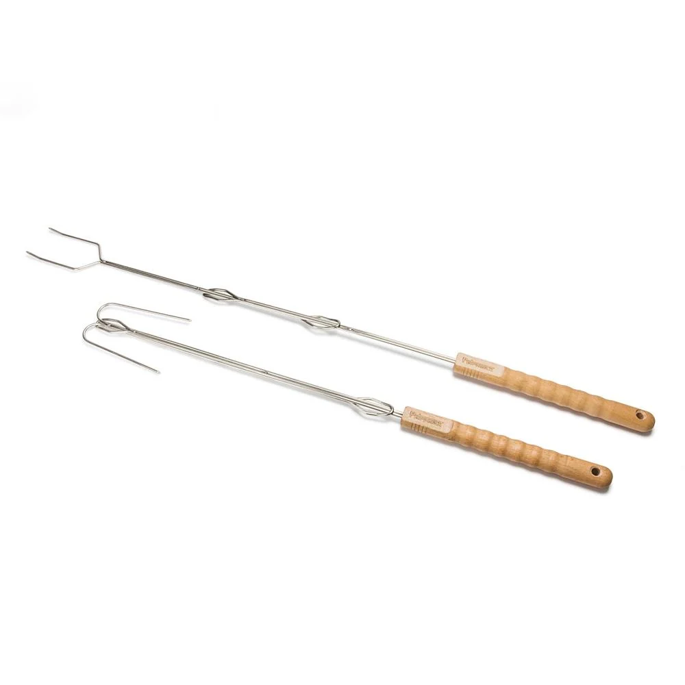 Petromax Campfire skewers (2 pieces) Campfire skewers (2 pieces) — with 2 long tines (EU)