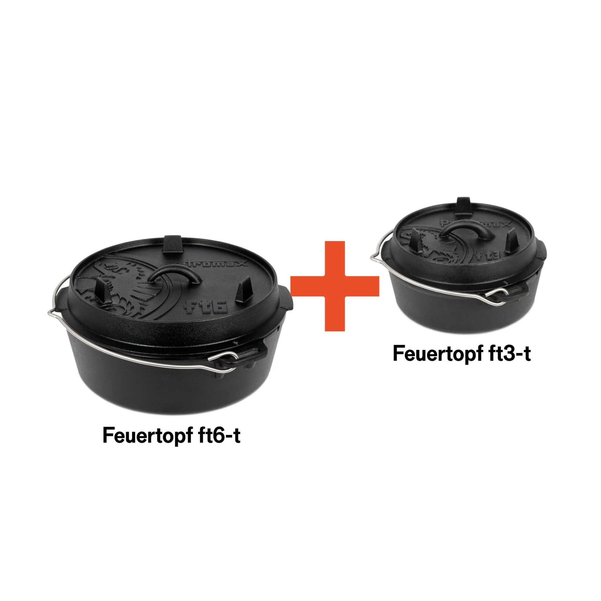 Petromax Dutch Oven Set (FT3-T & FT6-T) Dutch Oven Set (FT3-T & FT6-T) (EU)
