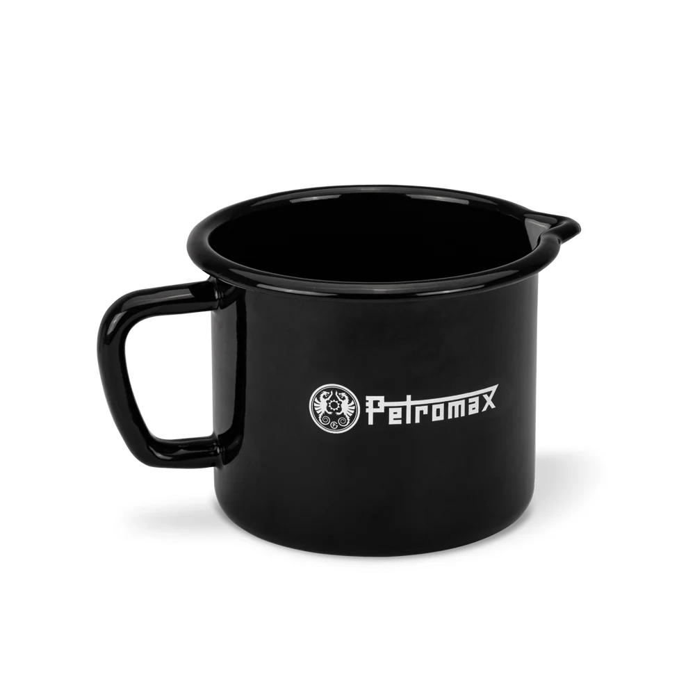 Petromax Enamel milk pot Enamel milk pot — Black / 1 liter (EU)