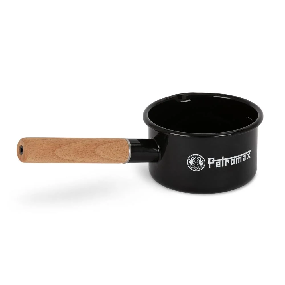 Petromax Enamel saucepan Enamel saucepan — Black / 0.5 liters (EU)