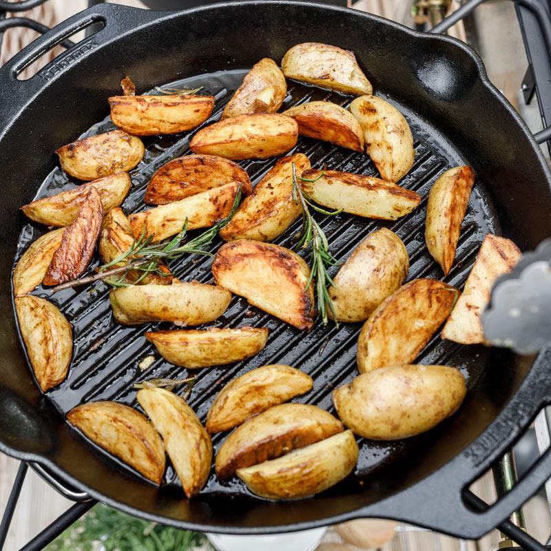 Petromax Grill pan with two handles Grill pan with two handles — 35 cm (EU)