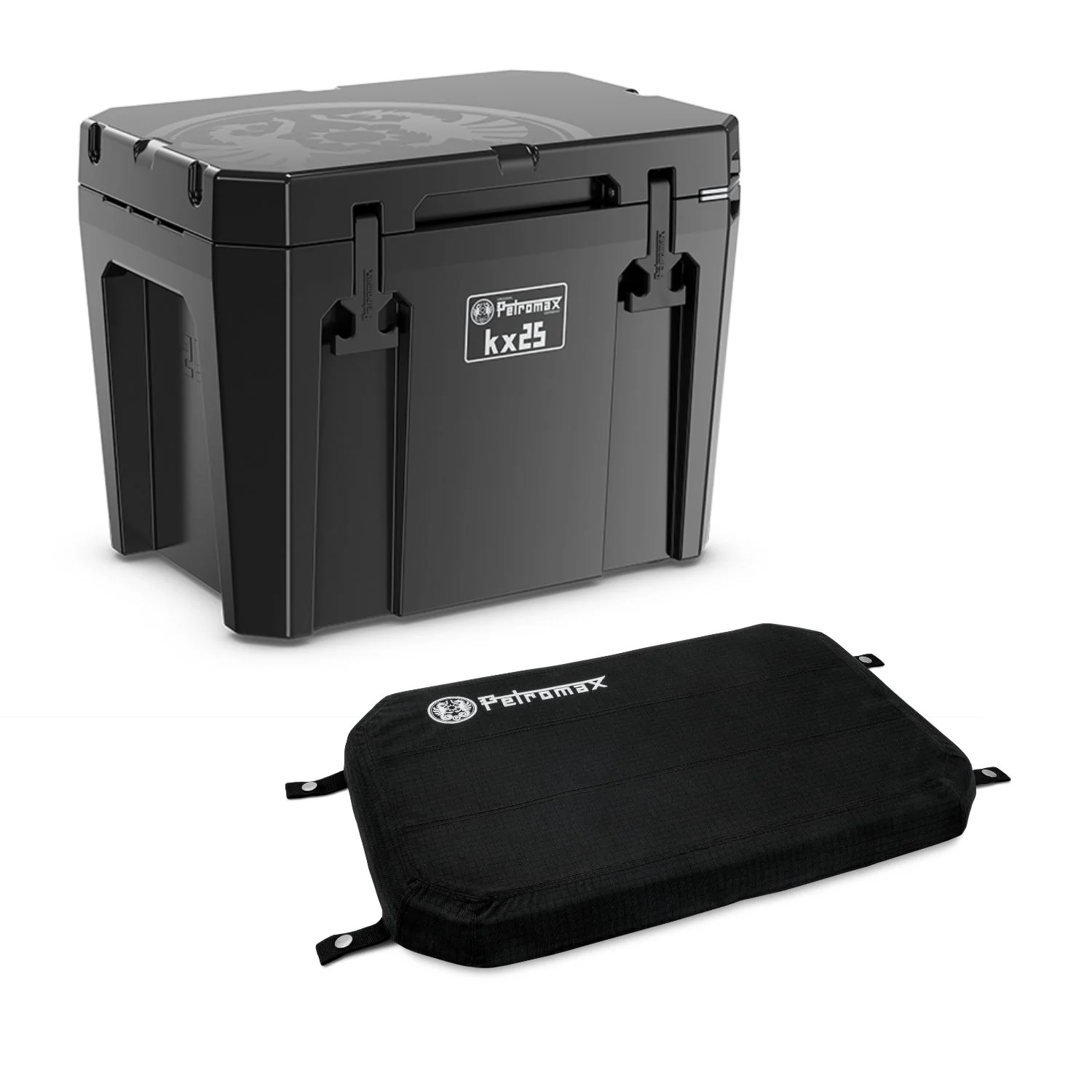 Petromax Cool Box including Seat Cushion Cool Box including Seat Cushion — Black / 25 liters (EU)