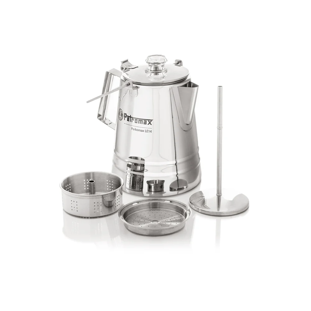 Petromax Percolator Perkomax stainless steel Percolator Perkomax stainless steel — 1.5 liter (EU)