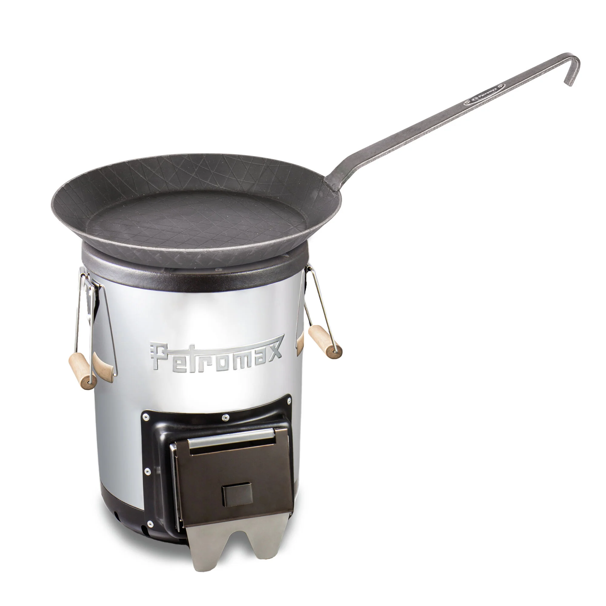 Petromax Rocket stove & wrought iron pan 24cm Rocket stove & wrought iron pan 24cm (EU)