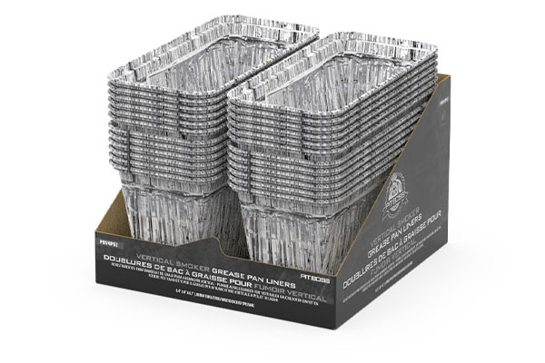 Pit Boss Pro 4 Vertical Grease Pan Liners — 6 Pack Pro 4 Vertical Grease Pan Liners — 6 Pack (FR)