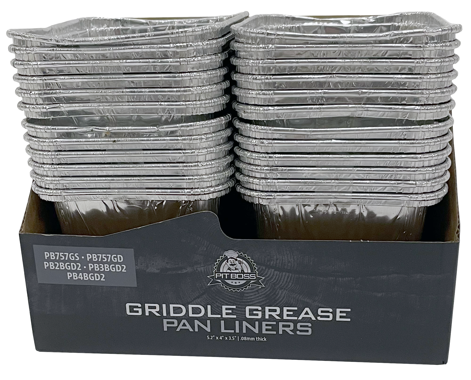 Pit Boss Ultimate Plancha 2/3/4 Burner Grease Pan Liners — 6 Pack Ultimate Plancha 2/3/4 Burner Grease Pan Liners — 6 Pack (FR)