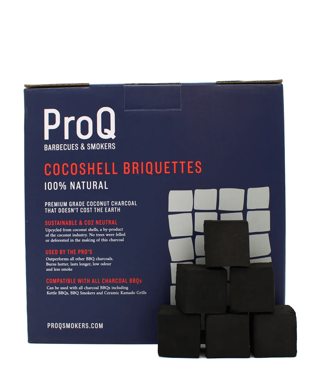 ProQ Cocoshell Briquettes Cocoshell Briquettes — 10 kg (EU)