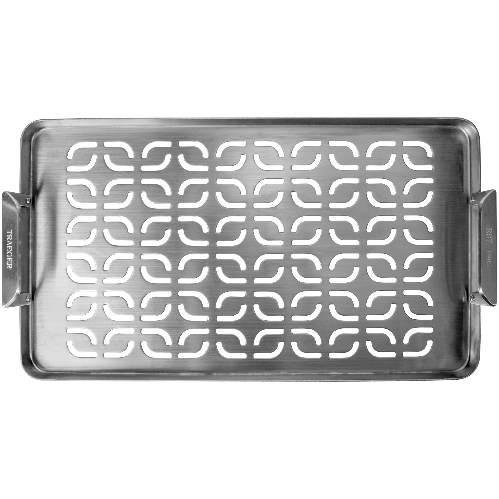 Traeger ModiFIRE Stainless Steel Fish and Veggie Tray ModiFIRE Stainless Steel Fish and Veggie Tray (FR)