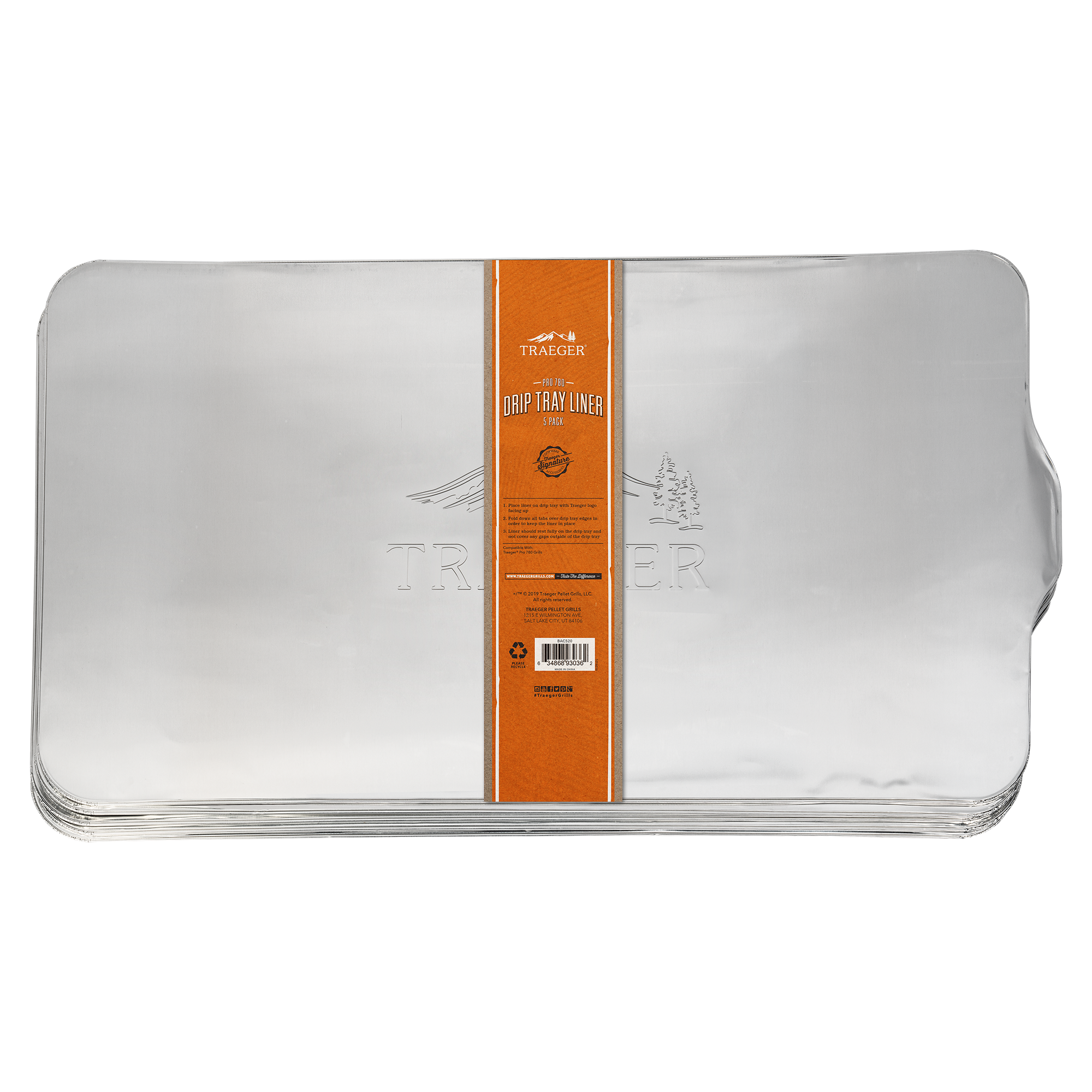 Traeger Pro 780 Drip Tray Liners — 5 Pack Pro 780 Drip Tray Liners — 5 Pack (FR)