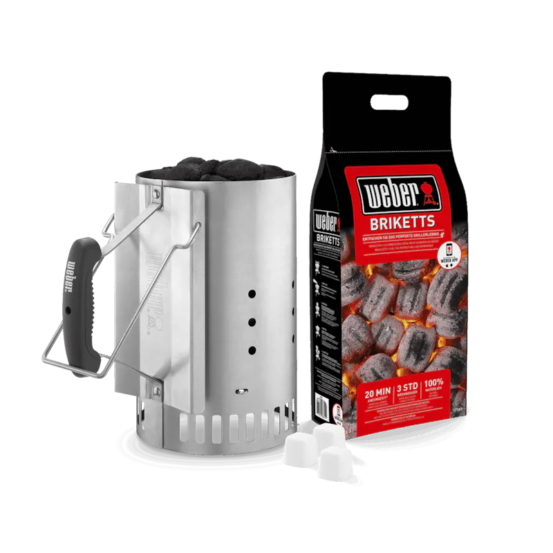 Weber Rapidfire Chimney Starter Set Rapidfire Chimney Starter Set — 17631 (FR)