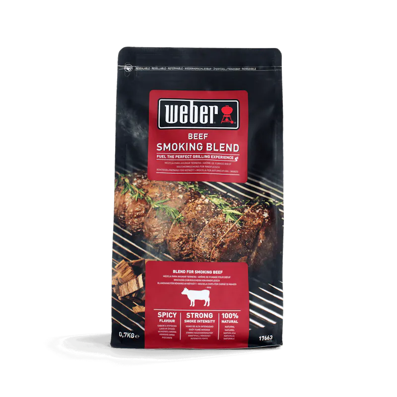 Weber Wood Chip Blend, Beef — 0,7 kg Wood Chip Blend, Beef — 0,7 kg — 17663 (FR)