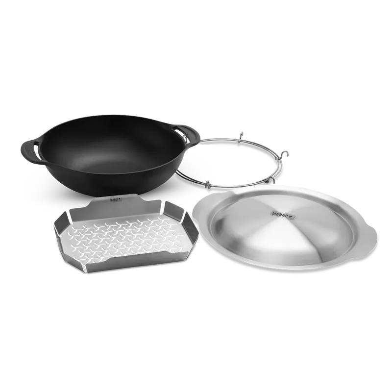 Weber WEBER CRAFTED Wok & Steamer WEBER CRAFTED Wok & Steamer — 7607 (FR)