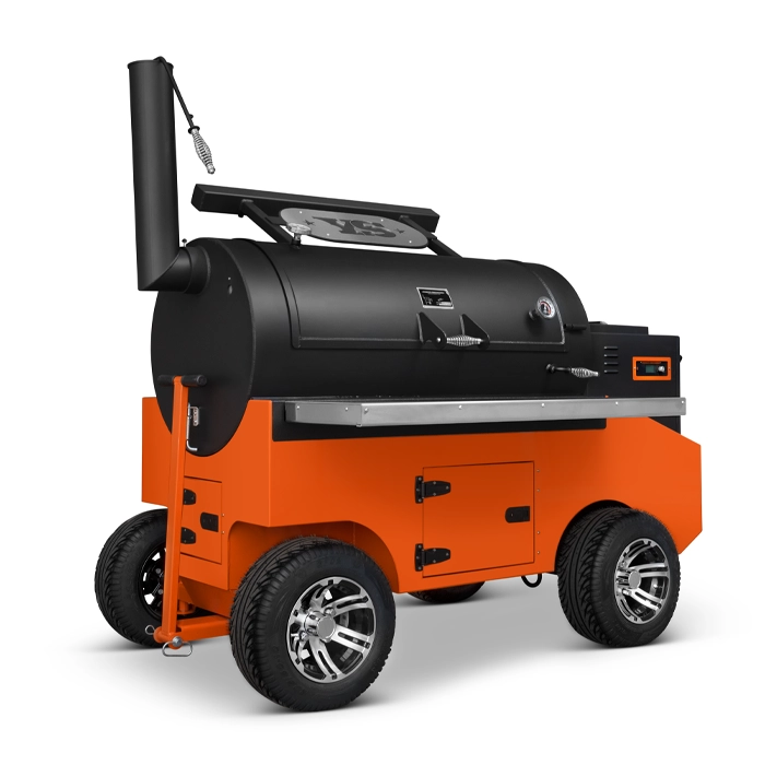 Yoder Smokers Cimarrons Pellet Smoker – Competition Cart Cimarrons Pellet Smoker – Competition Cart (EU)