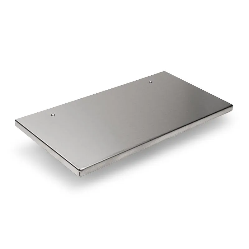 Yoder Smokers YS480 Stainless Shelf Sleeve – Front (EU)