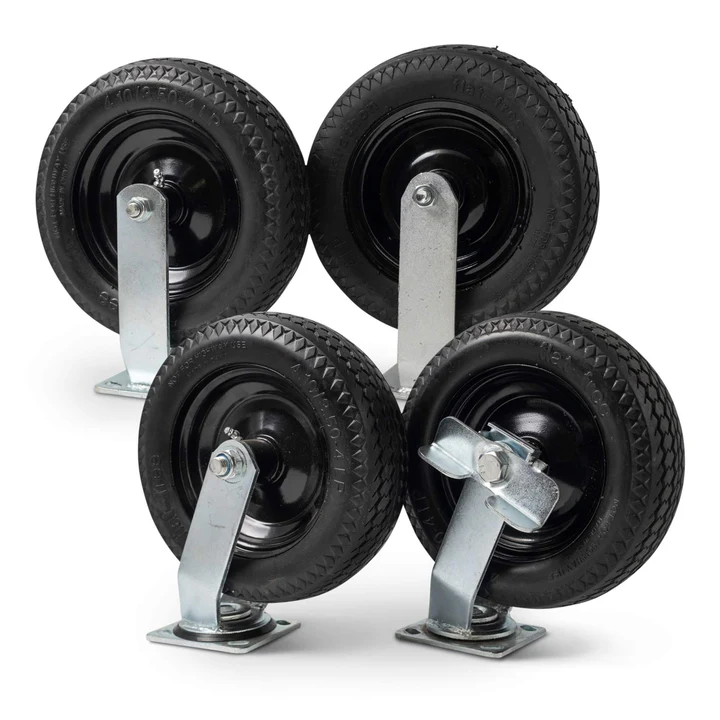 Yoder Smokers YS Replacement Flat Free Wheels YS Replacement Flat Free Wheels — 10″ Rigid (EU)